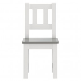 Acquista Set Tavolo e Sedie per Bambini 3 Pezzi Bianco e Grigio in MDF con riferimento GHV-10409 della ditta GARDENHOME