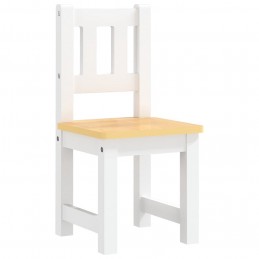 Acquista Set Tavolo e Sedie per Bambini 3 Pezzi Bianco e Beige in MDF con riferimento GHV-10410 della ditta GARDENHOME