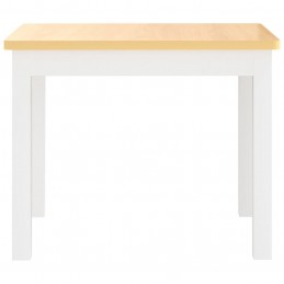 Acquista Set Tavolo e Sedie per Bambini 3 Pezzi Bianco e Beige in MDF con riferimento GHV-10410 della ditta GARDENHOME
