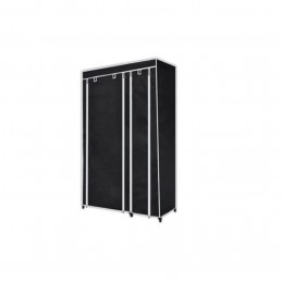 Acquista Armadio Guardaroba Pieghevole Nero 110 x 45 x 175 cm con riferimento GHV-60719 della ditta GARDENHOME