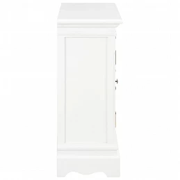 Acquista Credenza Bianca 70x28x70 cm in Legno Massello di Pino con riferimento GHV-280027 della ditta GARDENHOME