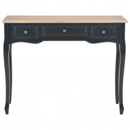 Acquista 280046 Dressing Console Table with 3 Drawers Black con riferimento GHV-280046 della ditta GARDENHOME