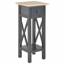 Acquista 280059 Side Table Black 27x27x65,5 cm Wood con riferimento GHV-280059 della ditta GARDENHOME