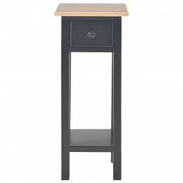 Acquista 280059 Side Table Black 27x27x65,5 cm Wood con riferimento GHV-280059 della ditta GARDENHOME