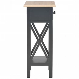 Acquista 280059 Side Table Black 27x27x65,5 cm Wood con riferimento GHV-280059 della ditta GARDENHOME