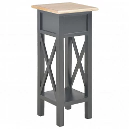 Acquista 280059 Side Table Black 27x27x65,5 cm Wood con riferimento GHV-280059 della ditta GARDENHOME
