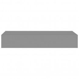 Acquista Scaffale con Cassetti da Parete Grigio 60x23,5x10 cm in MDF con riferimento GHV-330259 della ditta GARDENHOME
