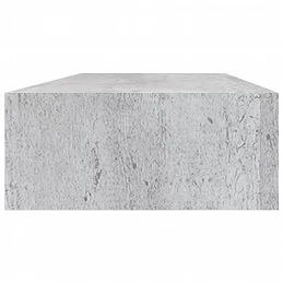 Acquista Scaffale a Muro con Cassetti Grigio Cemento 60x23,5x10 cm MDF con riferimento GHV-330265 della ditta GARDENHOME