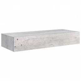 Acquista Scaffali a Muro Cassetti 2 pz Grigio Cemento 60x23,5x10 cm MDF con riferimento GHV-330266 della ditta GARDENHOME