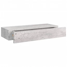 Acquista Scaffali a Muro Cassetti 2 pz Grigio Cemento 60x23,5x10 cm MDF con riferimento GHV-330266 della ditta GARDENHOME