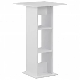 Acquista Tavolo da Bar Bianco 60x60x110 cm con riferimento GHV-280205 della ditta GARDENHOME