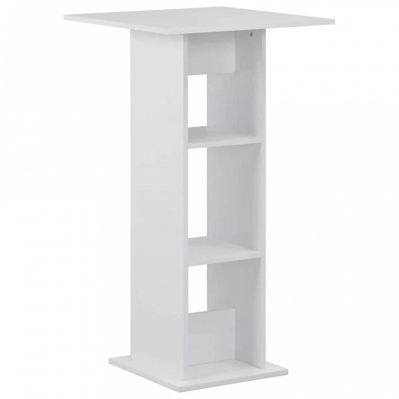 Acquista Tavolo da Bar Bianco 60x60x110 cm con riferimento GHV-280205 della ditta GARDENHOME