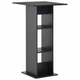 Acquista Tavolo da Bar Nero 60x60x110 cm con riferimento GHV-280206 della ditta GARDENHOME