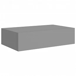 Acquista Scaffale con Cassetti da Parete Grigio 40x23,5x10 cm in MDF con riferimento GHV-330245 della ditta GARDENHOME