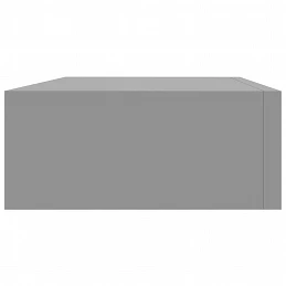 Acquista Scaffale con Cassetti da Parete Grigio 40x23,5x10 cm in MDF con riferimento GHV-330245 della ditta GARDENHOME