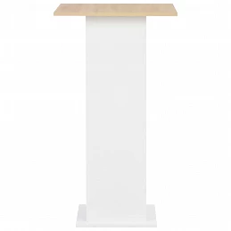 Acquista Tavolo da Bar Bianco e Rovere Sonoma 60x60x110 cm con riferimento GHV-280209 della ditta GARDENHOME