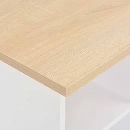 Acquista Tavolo da Bar Bianco e Rovere Sonoma 60x60x110 cm con riferimento GHV-280209 della ditta GARDENHOME