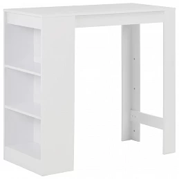Acquista Tavolo da Bar con Ripiano Bianco 110x50x103 cm con riferimento GHV-280211 della ditta GARDENHOME