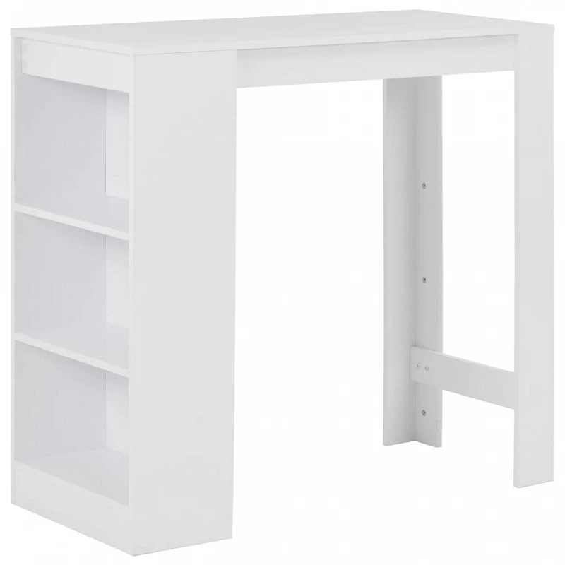 Acquista Tavolo da Bar con Ripiano Bianco 110x50x103 cm con riferimento GHV-280211 della ditta GARDENHOME