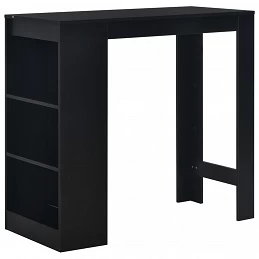 Acquista Tavolo da Bar con Ripiano Nero 110x50x103 cm con riferimento GHV-280212 della ditta GARDENHOME