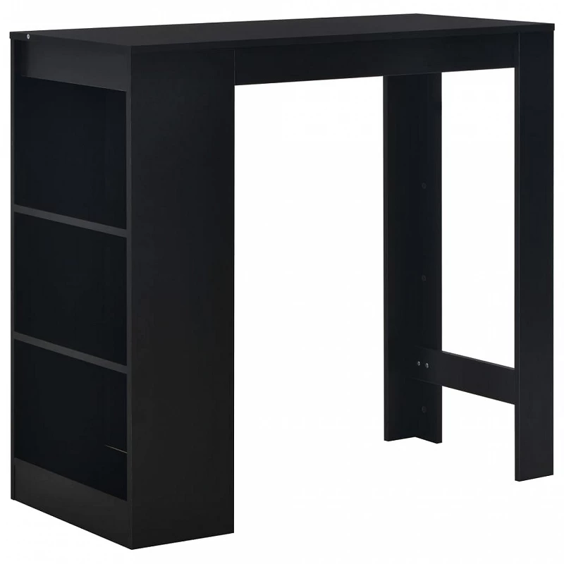 Acquista Tavolo da Bar con Ripiano Nero 110x50x103 cm con riferimento GHV-280212 della ditta GARDENHOME