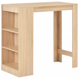 Acquista Tavolo da Bar con Ripiano Rovere 110x50x103 cm con riferimento GHV-280213 della ditta GARDENHOME