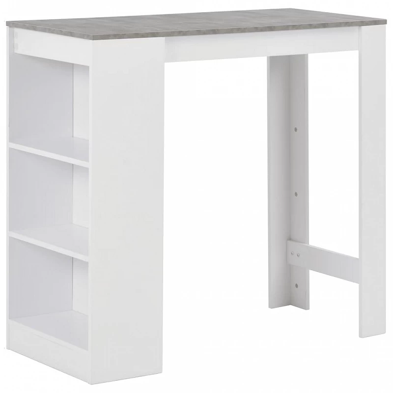 Acquista Tavolo da Bar con Ripiano Bianco 110x50x103 cm con riferimento GHV-280214 della ditta GARDENHOME