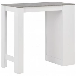Acquista Tavolo da Bar con Ripiano Bianco 110x50x103 cm con riferimento GHV-280214 della ditta GARDENHOME