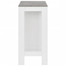 Acquista Tavolo da Bar con Ripiano Bianco 110x50x103 cm con riferimento GHV-280214 della ditta GARDENHOME