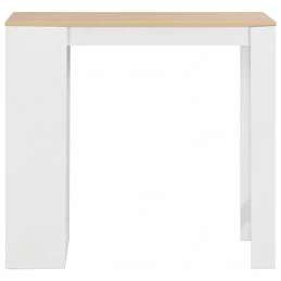 Acquista Tavolo da Bar con Ripiano Bianco 110x50x103 cm con riferimento GHV-280215 della ditta GARDENHOME