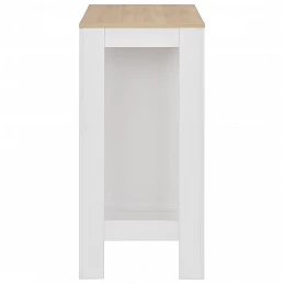 Acquista Tavolo da Bar con Ripiano Bianco 110x50x103 cm con riferimento GHV-280215 della ditta GARDENHOME