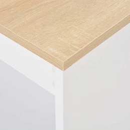 Acquista Tavolo da Bar con Ripiano Bianco 110x50x103 cm con riferimento GHV-280215 della ditta GARDENHOME
