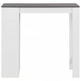 Acquista Tavolo da Bar con Ripiano Bianco 110x50x103 cm con riferimento GHV-280216 della ditta GARDENHOME