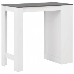 Acquista Tavolo da Bar con Ripiano Bianco 110x50x103 cm con riferimento GHV-280216 della ditta GARDENHOME
