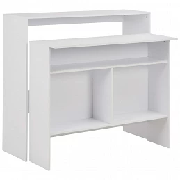 Acquista Tavolo da Bar a 2 Livelli Bianco 130x40x120 con riferimento GHV-280217 della ditta GARDENHOME