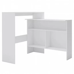 Acquista Tavolo da Bar a 2 Livelli Bianco 130x40x120 con riferimento GHV-280217 della ditta GARDENHOME