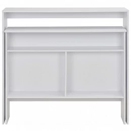 Acquista Tavolo da Bar a 2 Livelli Bianco 130x40x120 con riferimento GHV-280217 della ditta GARDENHOME