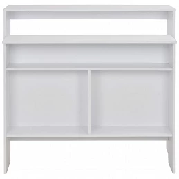 Acquista Tavolo da Bar a 2 Livelli Bianco 130x40x120 con riferimento GHV-280217 della ditta GARDENHOME