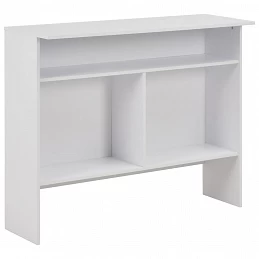 Acquista Tavolo da Bar a 2 Livelli Bianco 130x40x120 con riferimento GHV-280217 della ditta GARDENHOME