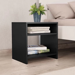 Acquista Comodino Nero 40x30x40 cm in Truciolato con riferimento GHV-800011 della ditta GARDENHOME