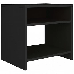 Acquista Comodino Nero 40x30x40 cm in Truciolato con riferimento GHV-800011 della ditta GARDENHOME