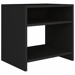 Acquista Comodini 2 pz Nero 40x30x40 cm in Truciolato con riferimento GHV-800012 della ditta GARDENHOME