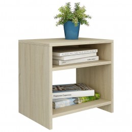 Acquista Comodino Rovere Sonoma 40x30x40 cm in Truciolato con riferimento GHV-800015 della ditta GARDENHOME