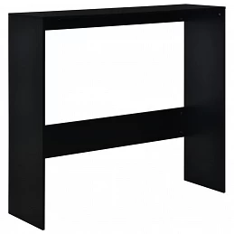 Acquista Tavolo da Bar a 2 Livelli Nero 130x40x120 cm con riferimento GHV-280218 della ditta GARDENHOME