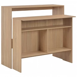 Acquista Tavolo da Bar a 2 Livelli Rovere 130x40x120 cm con riferimento GHV-280219 della ditta GARDENHOME