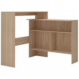 Acquista Tavolo da Bar a 2 Livelli Rovere 130x40x120 cm con riferimento GHV-280219 della ditta GARDENHOME