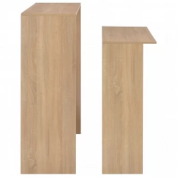 Acquista Tavolo da Bar a 2 Livelli Rovere 130x40x120 cm con riferimento GHV-280219 della ditta GARDENHOME