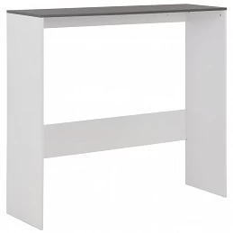Acquista Tavolo da Bar a 2 Livelli Bianco e Grigio 130x40x120 cm con riferimento GHV-280221 della ditta GARDENHOME