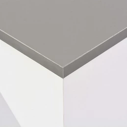 Acquista Tavolo da Bar con Scaffale Mobile Bianco 138x39x110 cm con riferimento GHV-280226 della ditta GARDENHOME