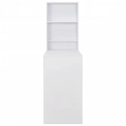 Acquista Tavolo da Bar con Mobiletto Bianco 115x59x200 cm con riferimento GHV-280227 della ditta GARDENHOME
